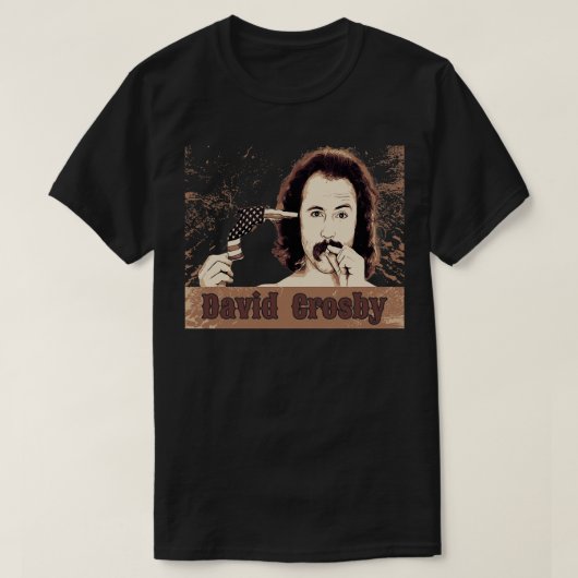David Crosby T-Shirt (Design vorne)