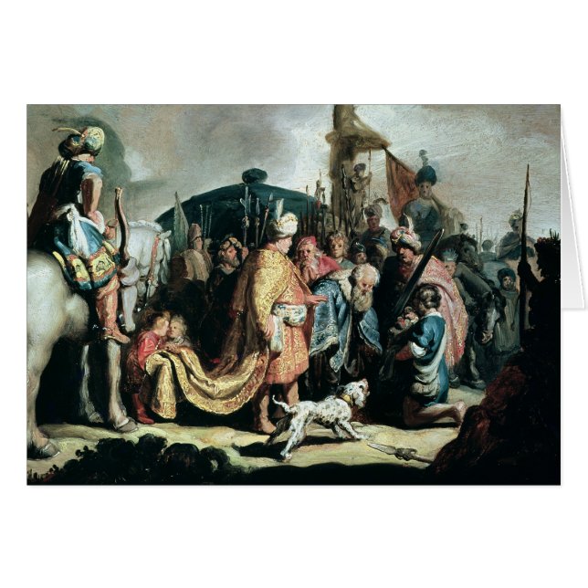 David, der den Kopf von Goliath König Saul (Vorderseite (Horizontal))