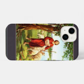 David der Hirte iPhone Hülle (Rückseite (Horizontal))