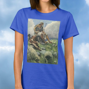 David der Hirte von Copping, Vintage Religion T-Shirt