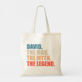 David der Mann, der Mythos, die Legende Tragetasche (Rückseite)