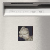 David, Detail des Kopfes, 1623-23 Magnet (In Situ (Geschirrspüler))