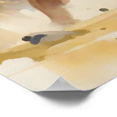 David Fights Mighty Goliath Poster (Ecke)