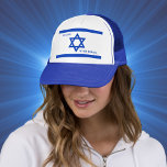 David Flag Star mit Israel Hut Truckerkappe<br><div class="desc">David Flag Star mit Israel Hut</div>