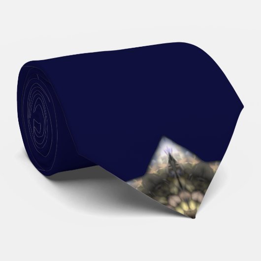 David Floral Star Krawatte (Gerollt)