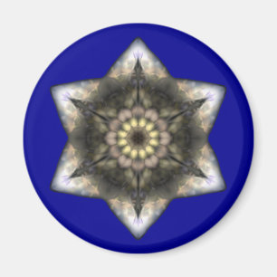 David Floral Star Magnet