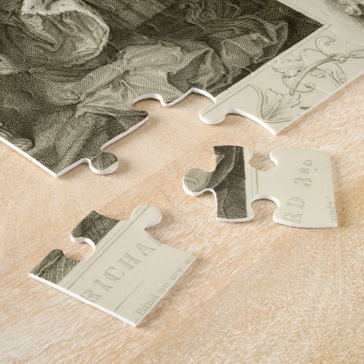 David Garrick (1717-79) als Richard III, Tat V Puzzle (Seite)