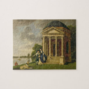 David Garrick (1717-79) und seine Ehefrau durch Puzzle