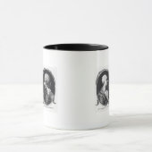 David Garrick und Shakespeare Tasse (Zentrum)