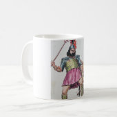 David gegen Goliath Kaffeetasse (Vorderseite Links)