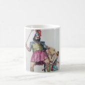 David gegen Goliath Kaffeetasse (Mittel)