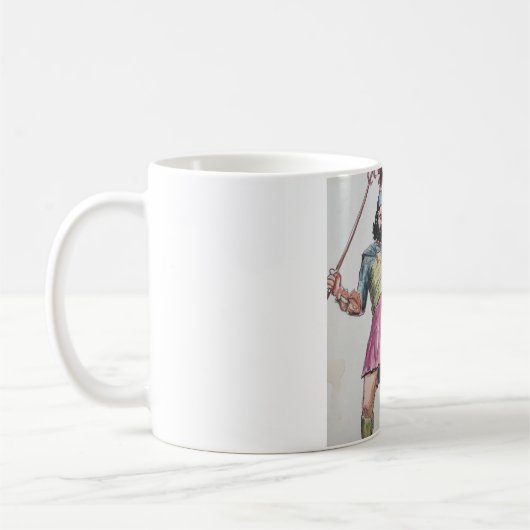 David gegen Goliath Kaffeetasse (Links)