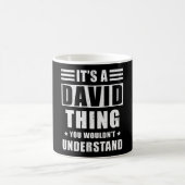 David Gift Kaffeetasse (Mittel)