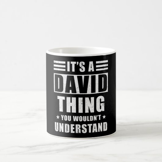David Gift Kaffeetasse (Mittel)