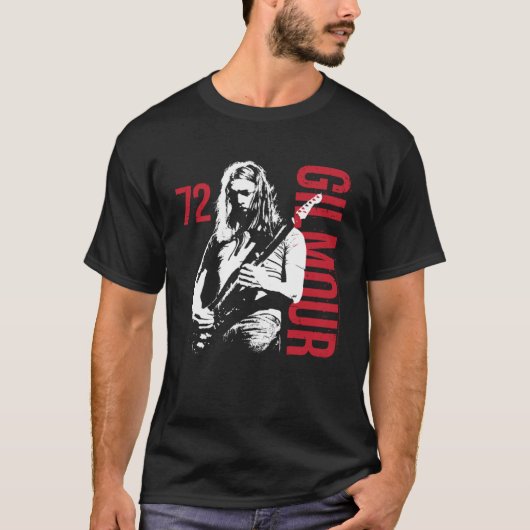 David Gilmour Gilmour 72 T-Shirt (Vorderseite)
