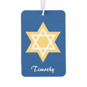 David golden und weiß autolufterfrischer (Rückseite)