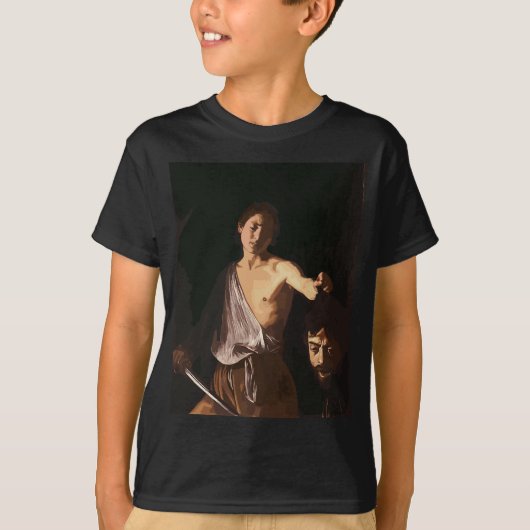 David & Goliath von Caravaggio T-Shirt (Vorderseite)