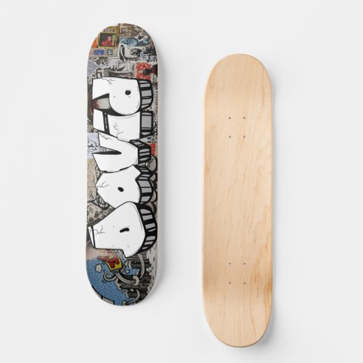 David Graffiti Custom Personalisiert Skateboard (Vorderseite)