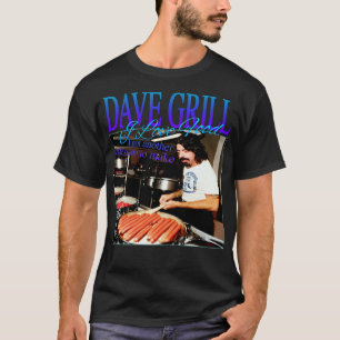 David Grill 90er Grunge Rock'n'Roll Funny Parody J T-Shirt