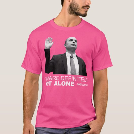 David Grusch Uap Offenlegung T-Shirt (Vorderseite)