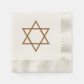 David ~ Hanukkah Celebration Napkins Serviette (Vorderseite)