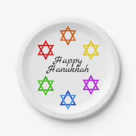 David Hanukkah Pride Holiday Pappteller
