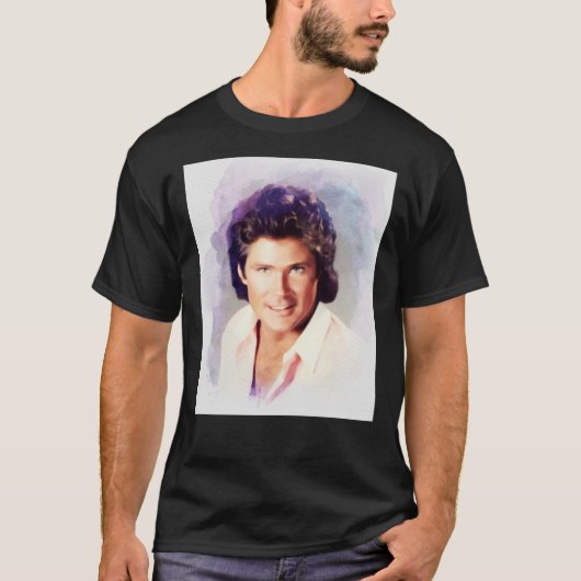 David Hasselhoff, Actor Classic T - Shirt (Vorderseite)