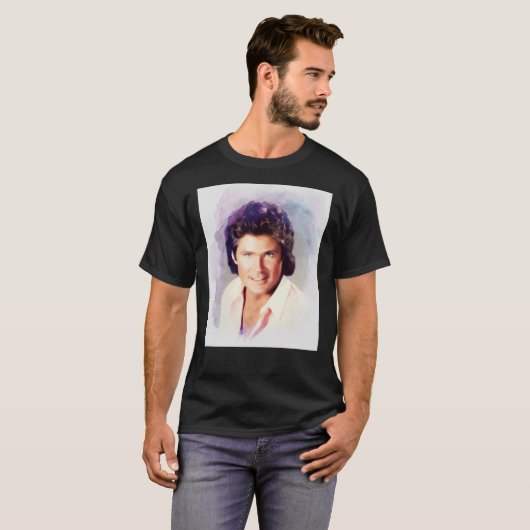 David Hasselhoff, Actor Classic T - Shirt (Vorne ganz)