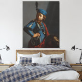 David Head Goliath Guido Cagnacci Malerei kann Leinwanddruck (Insitu (Schlafzimmer))