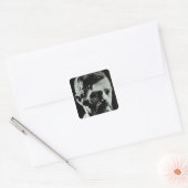 David Herbert Lawrence Quadratischer Aufkleber (Umschlag)