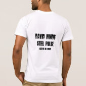 DAVID HINDS STEEL PULSE T-Shirt (Rückseite)