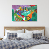 David Hockney - David Hockney Leinwanddruck (Insitu (Schlafzimmer))