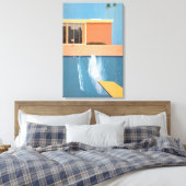 David Hockney - David Hockney Leinwanddruck (Insitu (Schlafzimmer))