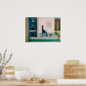 David Hockney Kunst Poster (Küche)