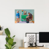 David Hockney Kunst Poster (Heimbüro)