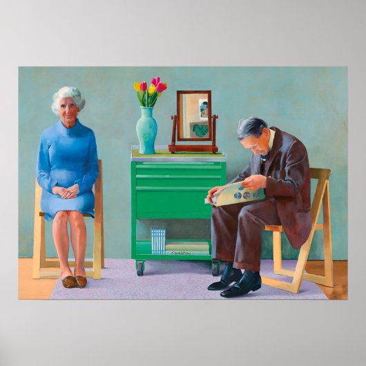 David Hockney Kunst Poster (Vorne)