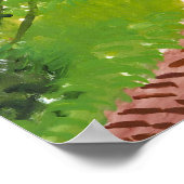David Hockney Kunst Poster (Ecke)
