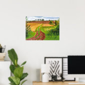 David Hockney Kunst Poster (Heimbüro)