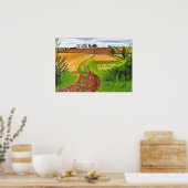 David Hockney Kunst Poster (Küche)