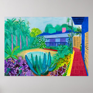 David Hockney Kunst Poster