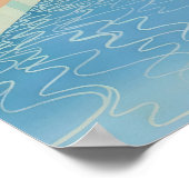David Hockney Kunstmalerei Poster (Ecke)