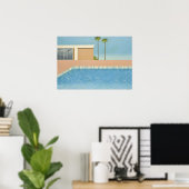 David Hockney Kunstmalerei Poster (Heimbüro)