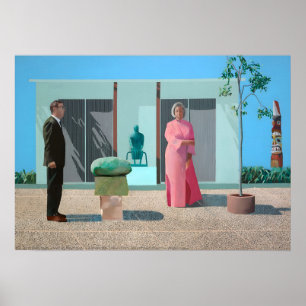 David Hockney Kunstmalerei Poster
