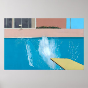 David Hockney Kunststil Poster