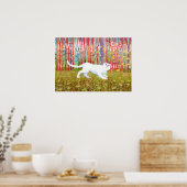 David Hockney Kunststil Poster (Küche)
