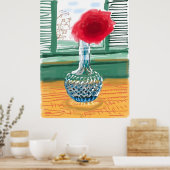 David Hockney Kunststil Poster (Küche)