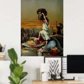 David Hoisting der Chef von Goliath Poster (Heimbüro)