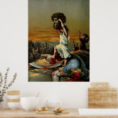 David Hoisting der Chef von Goliath Poster (Küche)