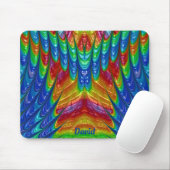 DAVID ~ Hübsches 3D-Muster ~ Personalisiert ~ Mousepad (Mit Mouse)