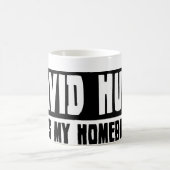 David Hume ist mein Homeboy Kaffeetasse (Mittel)